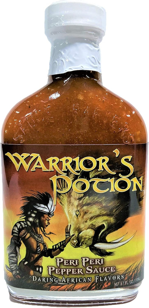 Warrior's Potion Peri Peri Pepper Hot Sauce 5.7oz...