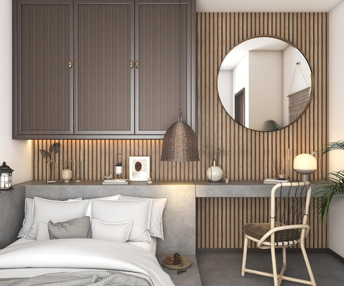 Peel and Stick Wallpaper Wood Slats Wallpaper 17.7"X78.7" Natural Wood Grating Wallpaper Removable Self Adhesive Wallpaper Wood Contact Paper for ...