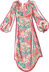 McCall's Misses' Raglan Sleeve Dress Sewing Pattern Kit, Code M8212, Sizes XS-S-M, Multicolor...