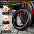 Electric Scooter Tires Inner Tubes 80/65-6 Inflatable Tires Electric Scooter Trike Scooter Inner Tube - Mini Bike Tire Inner Tube Heavy Duty Elect...