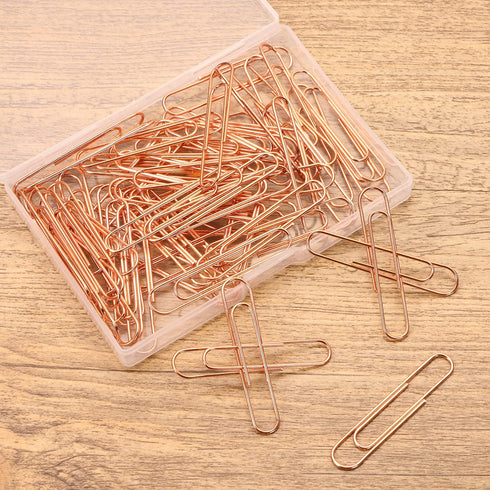 2 Inch Large Paper Clips Smooth Office Clips Clamps Bookmarks for Teachers Pictures Photos Planners Journaling Organizing Wedding Invitations Craf...