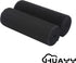 HUAYY Sew on Hook and Loop Style?Non-Adhesive Nylon Strips Fabric?Black (6in x 1yd)...