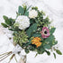 Mixed Eucalyptus Leaves Stems Bulk Artificial Eucalyptus Leaves Sprays Faux Oval Eucalyptus Leaves with White Seeds Stems for Floral Wreath Garlan...