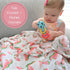 Swaddle Blanket | 100% Muslin Cotton | Newborn and Baby Nursery Essentials for Girls, Registry | Watermelon Fruit Print...