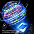 Flying Orb Ball Pro Toys, Globe 360°Rotating Magic Led Lights, Fly Orb Boomerang Fly Spinner Mini Drone with Gyroscope for Kids Adults Indoor Outd...