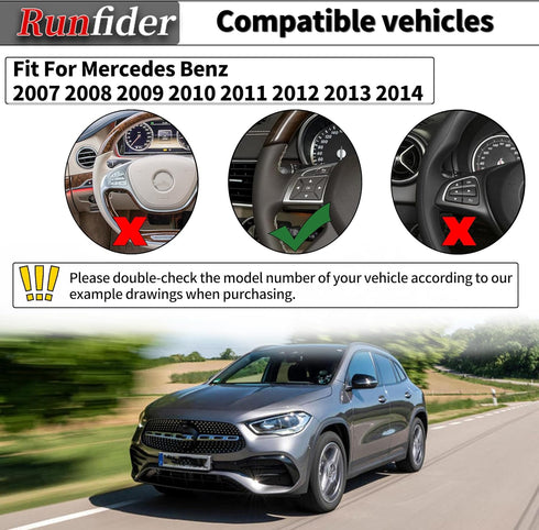 Car Interior Stickers Button Decals for Mercedes Benz A W176 B W246 C W204 E W212 SLK R172 CLS W218 GLK X204 SL R231 Steering Wheel AC Window Radi...