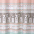 Lush Decor Llama Stripe Shower Curtain, 72" x 72", Pink and Turquoise...