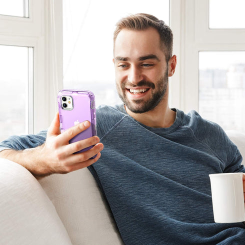 ORIbox Case Compatible with iPhone 11, Heavy Duty Shockproof Anti-Fall Clear case...