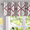 DriftAway Alexander Pattern Match Blackout Valances for Windows 250GSM Geometric Moroccan Mid Century Rod Pocket 52 Inch by 14 Inch Plus 1.75 Inch...