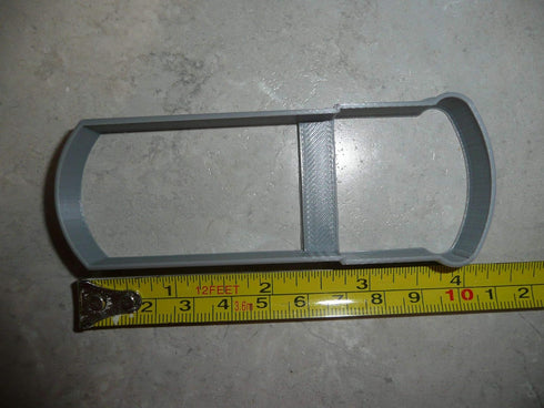 INSPIRED BY SHOT GUN SHELL SHAPE OUTLINE HUNTING OUTDOORS COOKIE CUTTER MADE IN USA...