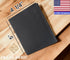 F&L CLASSIC RFID Blocking Mens Leather Bi-Fold Big Hipster Wallet, 13 credit card slots,Black…...