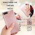 Bocasal Wallet Case for iPhone 7 Plus/8 Plus with 3 Card Slots Cash Holder Zipper Design Premium PU Leather Sturdy Magnetic Closure 5.5 Inch(Rose ...