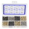newlng 1600pcs 2MM Small Screws Phillips Flat Head Cross Self Tapping Tiny Screw Cabinet Electronic Accessories Screw Multifunctional DIY Micro Wo...