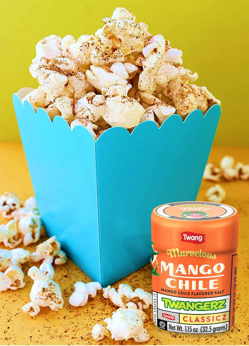 Twangerz Mango Chile Seasoning Salt Snack Topping, 1.15-Ounce Shaker (Pack of 10)...