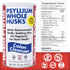 Yerba Prima Psyllium Husk, 12 Ounce - Whole Husk Fiber Supplement, Vegan, No Sugar or Artificial Sweeteners, Non GMO, Gluten Free...