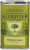 A L'Olivier Olive Oil Infused with Herbs Provence, 8.3 Ounce Tin...
