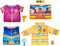 Dress Up Trunk, Kids’ Dress Up & Pretend Play Set with Firefighter Costume, Police Officer Costume and EMT Costumes for Kids 3+...