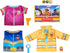 Dress Up Trunk, Kids’ Dress Up & Pretend Play Set with Firefighter Costume, Police Officer Costume and EMT Costumes for Kids 3+...