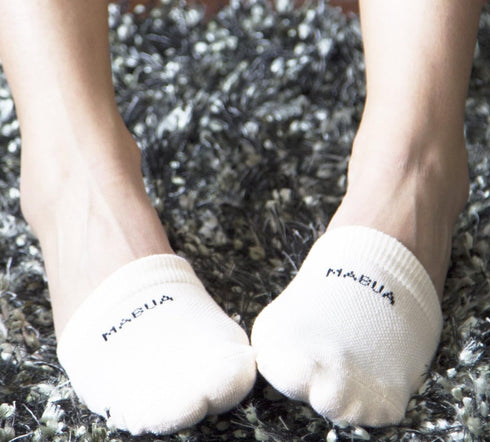 MABUA Toe Topper Half Socks Breathable No Show Liner Hidden Toe Covers Seamless Low Cut Grip Non Slip Mule Sock for Clogs for Women, 8 Pairs...