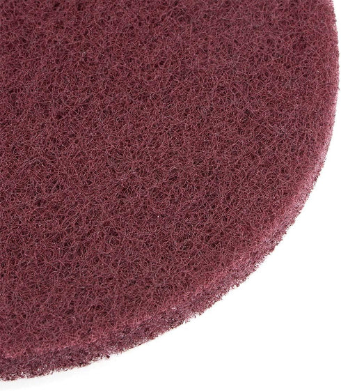 uxcell 5 Inch 400 Grit Drill Power Brush Tile Scrubber Scouring Pads Cleaning Tool 5pcs...