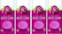 (K16003-4) K29 'Cherry' Stone Air Freshener, (Pack of 4)...