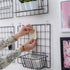 2 Pack Wire Wall Grid Panel | Photos & Pictures Display Grid Wall Panels | Black, Magnetic & Metal Grid | Photo Grid | Grid Wire Board | Hanging H...