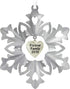 Hallmark Keepsake Christmas 2019 Year Dated Forever Family Snowflake Ornament, Metal...