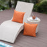 20 x 20 Inches Outdoor Waterproof Solid Throw Pillow Covers, Outside Water Resistant Square Cushion Cases for Patio Lawn Balcony Couch Sofa, Pack ...