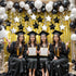KatchOn, Black and Silver Star Hanging Swirls- Pack of 32 | Black and Silver Party Decorations | Birthday Party Decorations, Star decor for party ...