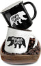 Mama Bear Papa Bear Mug Set of 2, Mom Dad Gift, Parents Couple Coffee Mug...