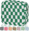 Sanitary Napkin Storage Bag, Menstrual Pad Zipper Bag Checkered Portable Period Bag Panty Liners, Tampon Storage Pouch for Teen Girls Women Ladies...