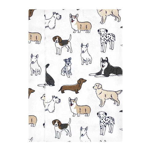 Hudson Baby Unisex Baby Flannel Burp Cloth 7pk, Handsome Dogs, One Size...