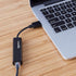 GiveAbay Basics USB 3.0 to 10/100/1000 Gigabit Ethernet Internet Adapter, Black...