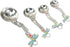 Ganz 4-Piece Set, Dragonflies Measuring Spoon, One Size, silver...