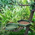 Hanging Bird Bath?Bird Bath - Bird Feeder, 2 in 1 XL Hanging Bird Feeder & Bird Bath for Outside, Hanging Bird Baths for Outdoors...