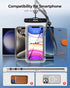 Waterproof Phone Pouch 8'', IPX8 Waterproof Phone Case with Lanyard Protector for iPhone 15 14 13 12 11 Pro Max XR XS 8 7 Plus Samsung Galaxy, Cel...