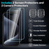 [5 in 1 for iPhone 15 Pro max Case,with 2 Pack Screen Protector + 2 Pack Camera Lens Protector,Heavy-Duty Tough Rugged Lightweight Slim Shockproof...