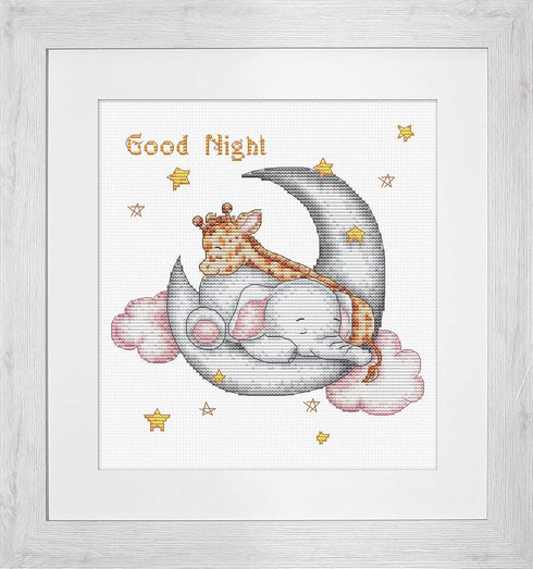 Cross Stitch Kit Luca-S Gold - Good Night, B1192...