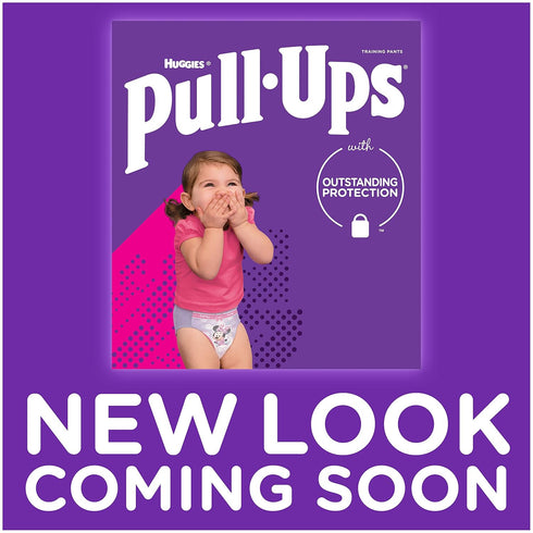 Pull-Ups Learning Designs for Girls Potty Training Pants, 3T-4T (32-40 lbs.), 22 Ct. (Packaging May Vary)...