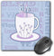 3dRose LLC 8 x 8 x 0.25 Inches Tea Lover Gift, Tea Words Print Mouse Pad, Light Blue (mp_58664_1)...