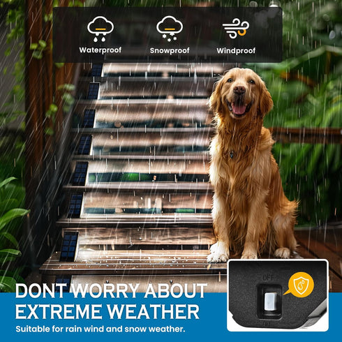 SOLPEX Solar Step Lights for Outside,Solar Lights Outdoor Waterproof Decor for Stair, Step, Deck, Fence, Front Porch, Balcony, Patio, Wall, Yard, ...