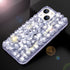 Bonitec Compatible with iPhone 13 Case for Women 3D Glitter Sparkle Bling Case Luxury Shiny Crystal Rhinestone Diamond Bumper Clear Gems Cute Prot...