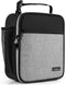 Lunch Bag, Durable Insulated Lunch Box Reusable Adults Tote Bag Lunch Bag for Men, Women, Adults (Black Gray)...