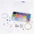 Bracelet Making Kit,Beads for Bracelets Adult 14 Colors 420pcs 8mm Glass Beads Bulk for Earring Necklace Jewelry Making Bead Supllies DIY...