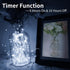 132ft 400 LED Fairy Lights Plug in Silver Wire Outdoor String Lights Waterproof Firefly Starry Lights with Remote Timer Twinkle Lights for Wedding...