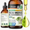 BIO KRAUTER Irish Sea Moss Drops - Seamoss Supplement with Bladderwrack - Vegan Immune Support Supplement - Chondrus Crispus Irish Moss & Bladderw...