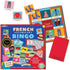 eeBoo: French Bingo Vocabulary Game, Includes- Pronunciation Guide & Drawsting Bag, 6 Game Boards, 48 Playing Chips, 2 to 6 Players, for Ages 5 an...