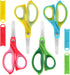 Kids Scissors Blunt Safety: 5” Left & Right Handed Small School Scissors Stainless Steel Blades Child Craft Scissors with Cover for Toddlers Stude...