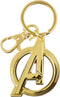 Marvel 68801 Avengers Logo in Gold - Pewter Key Ring Action Figure Accessories, 3"...