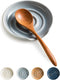 Spoon Rest, Spoon Holder with Swirl Shape, Perfect for Preventing Sauce Spillage, Cooking Utensils Holder for Spatula, Coffee Spoon, Spoon Cradle,...